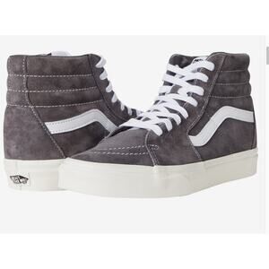Vans Grey SK8-Hi Rabbit Frost Skate Shoes New with tags Mismatched
